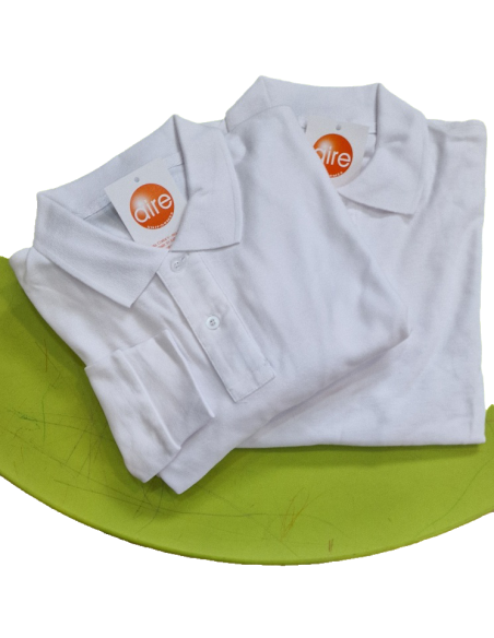 2 Polos entallados manga larga. Promoción